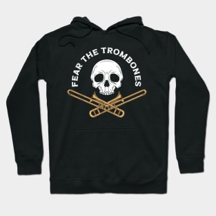 fear the trombones head skeleton Hoodie